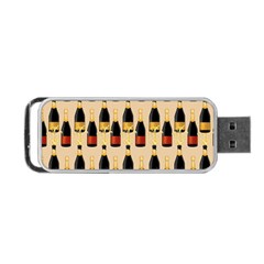 Champagne For The Holiday Portable Usb Flash (one Side) by SychEva