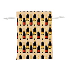 Champagne For The Holiday Lightweight Drawstring Pouch (m) by SychEva