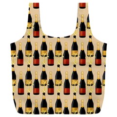 Champagne For The Holiday Full Print Recycle Bag (xxl) by SychEva