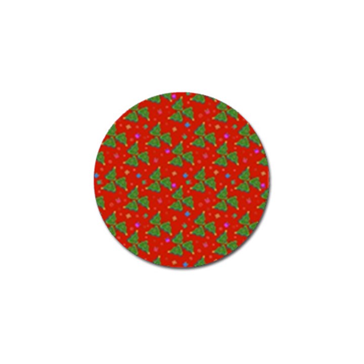 Christmas Trees Golf Ball Marker (4 pack)