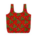 Christmas Trees Full Print Recycle Bag (M) Front