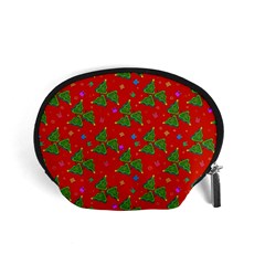 Christmas Trees Accessory Pouch (small) by SychEva