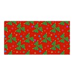 Christmas Trees Satin Wrap Front