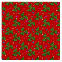 Christmas Trees Uv Print Square Tile Coaster  by SychEva