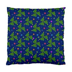 Christmas Trees Standard Cushion Case (two Sides) by SychEva