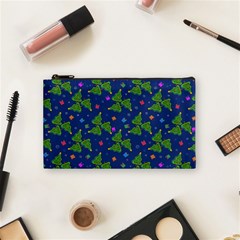 Christmas Trees Cosmetic Bag (small) by SychEva