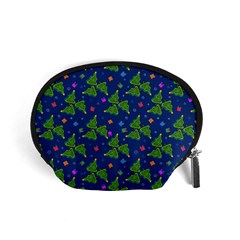 Christmas Trees Accessory Pouch (small) by SychEva