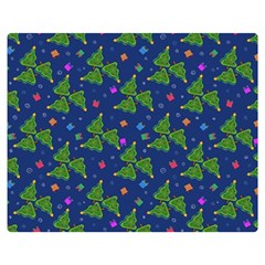 Christmas Trees Double Sided Flano Blanket (medium)  by SychEva