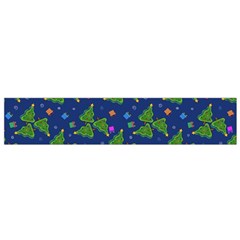 Christmas Trees Small Flano Scarf by SychEva