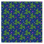 Christmas Trees Large Satin Scarf (Square) Front