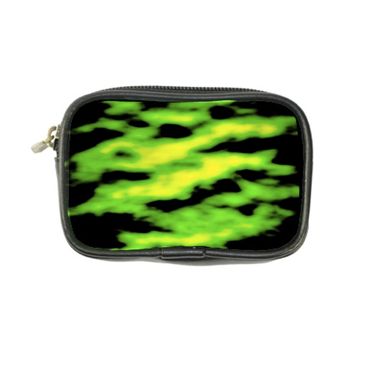 Green  Waves Abstract Series No12 Coin Purse