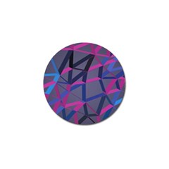 3d Lovely Geo Lines Golf Ball Marker by Uniqued