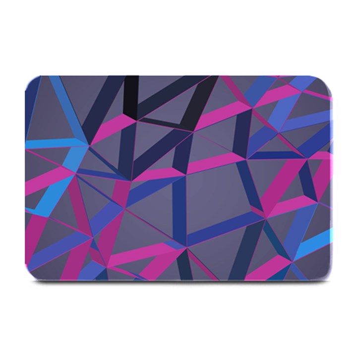 3d Lovely Geo Lines Plate Mats