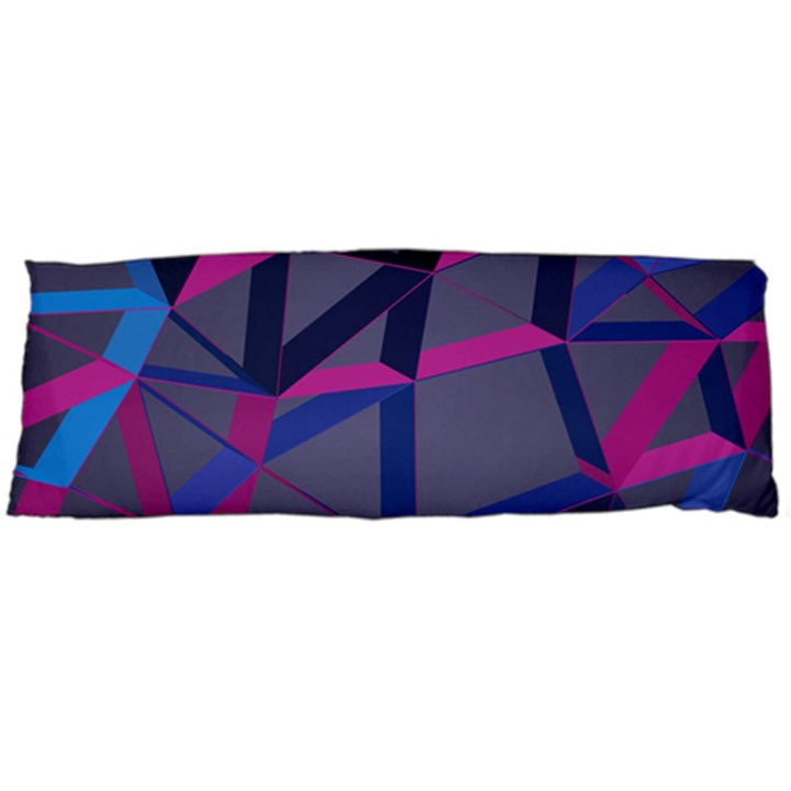 3d Lovely Geo Lines Body Pillow Case (Dakimakura)