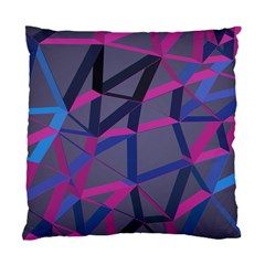 3d Lovely Geo Lines Standard Cushion Case (two Sides) by Uniqued