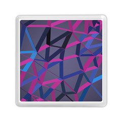 3d Lovely Geo Lines Memory Card Reader (square)