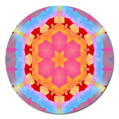 Digitalart Magnet 5  (round) by Sparkle