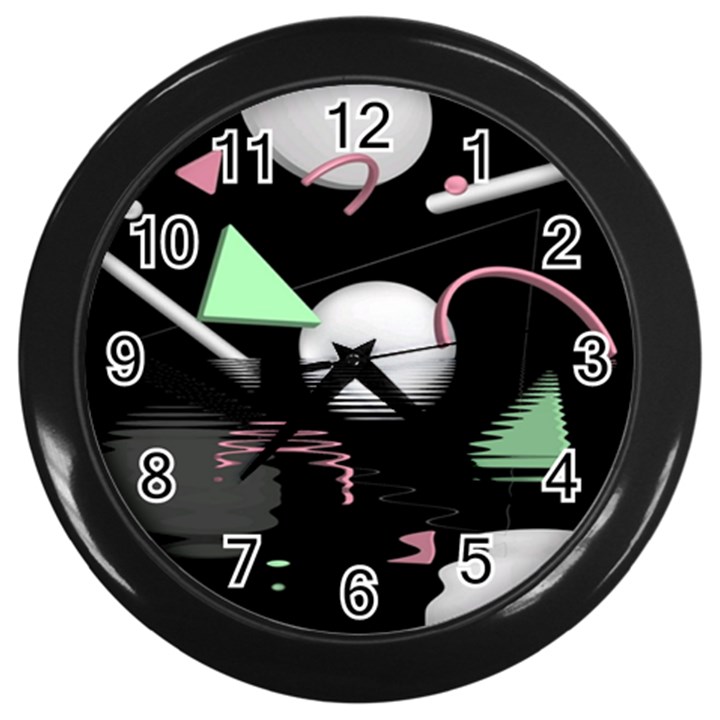 Digitalart Wall Clock (Black)