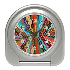 Digital Illusion Travel Alarm Clock by Sparkle