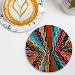 Digital Illusion Uv Print Round Tile Coaster