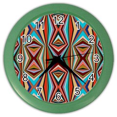 Digital Illusion Color Wall Clock by Sparkle