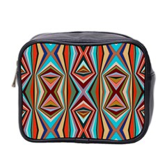 Digital Illusion Mini Toiletries Bag (two Sides) by Sparkle