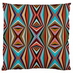 Digital Illusion Large Cushion Case (one Side) by Sparkle