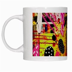 Digital Illusion White Mugs by Sparkle