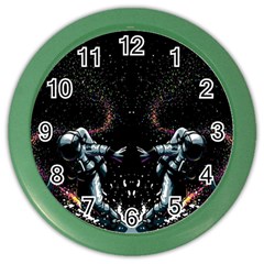 Digital Illusion Color Wall Clock by Sparkle