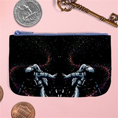 Digital Illusion Large Coin Purse by Sparkle