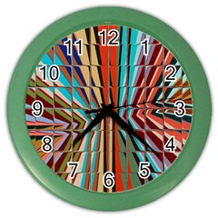 Digital Illusion Color Wall Clock by Sparkle