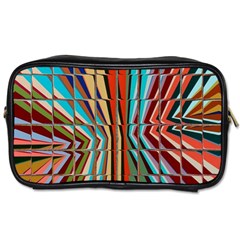 Digital Illusion Toiletries Bag (one Side) by Sparkle