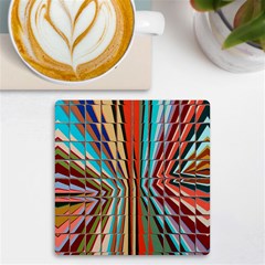 Digital Illusion Uv Print Square Tile Coaster 