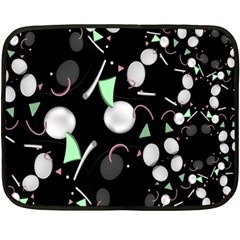 Digital Illusion Double Sided Fleece Blanket (mini)  by Sparkle