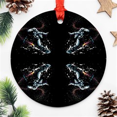 Digital Illusion Ornament (round) by Sparkle