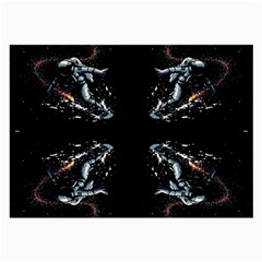 Digital Illusion Large Glasses Cloth (2 Sides) by Sparkle