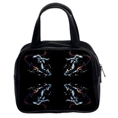 Digital Illusion Classic Handbag (two Sides) by Sparkle