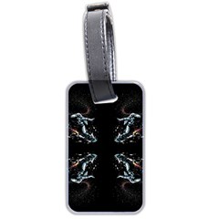 Digital Illusion Luggage Tag (two Sides) by Sparkle