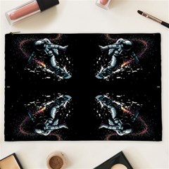 Digital Illusion Cosmetic Bag (xxl) by Sparkle