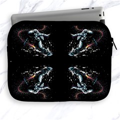 Digital Illusion Apple Ipad 2/3/4 Zipper Cases by Sparkle