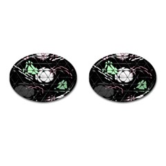 Digital Illusion Cufflinks (oval) by Sparkle