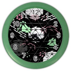 Digital Illusion Color Wall Clock by Sparkle