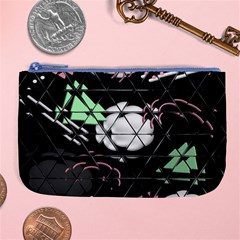 Digital Illusion Large Coin Purse by Sparkle