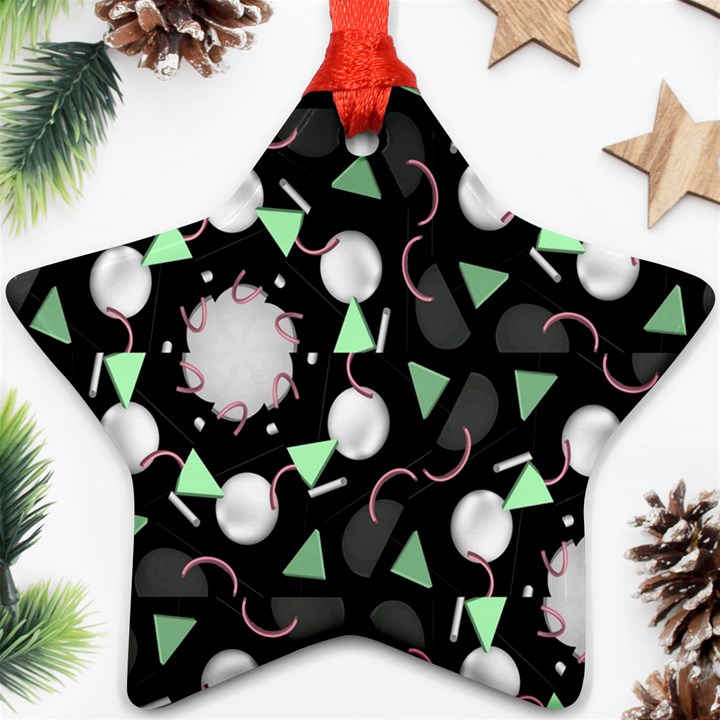 Digital Illusion Ornament (Star)