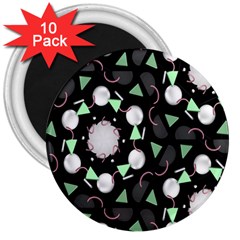 Digital Illusion 3  Magnets (10 Pack) 