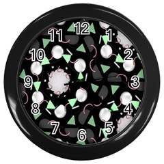 Digital Illusion Wall Clock (black) by Sparkle