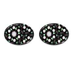 Digital Illusion Cufflinks (oval) by Sparkle