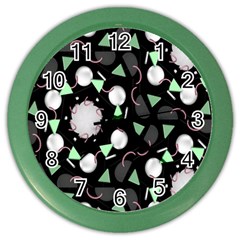 Digital Illusion Color Wall Clock by Sparkle