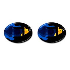 Digital Illusion Cufflinks (oval) by Sparkle