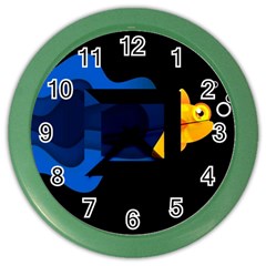 Digital Illusion Color Wall Clock by Sparkle